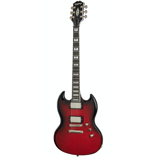 Bild på Epiphone SG Prophecy Red Tiger Aged Gloss Elgitarr